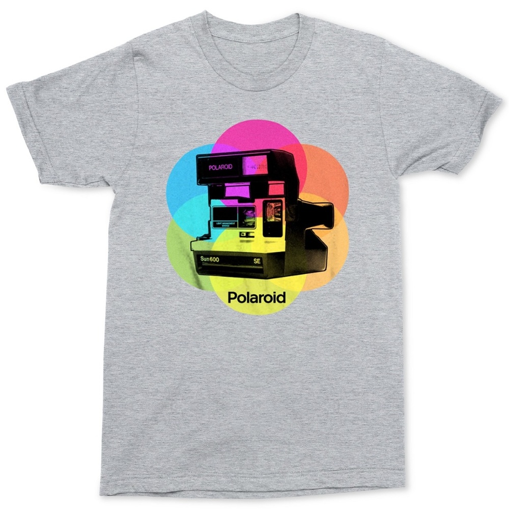 New! Official Polaroid Camera Logo T-Shirt XXL